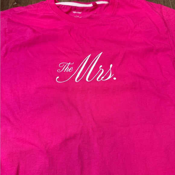 Pink 'The Mrs.' T-Shirt - Picture 3 of 7